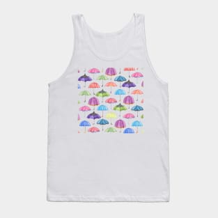 Umbrellas Tank Top